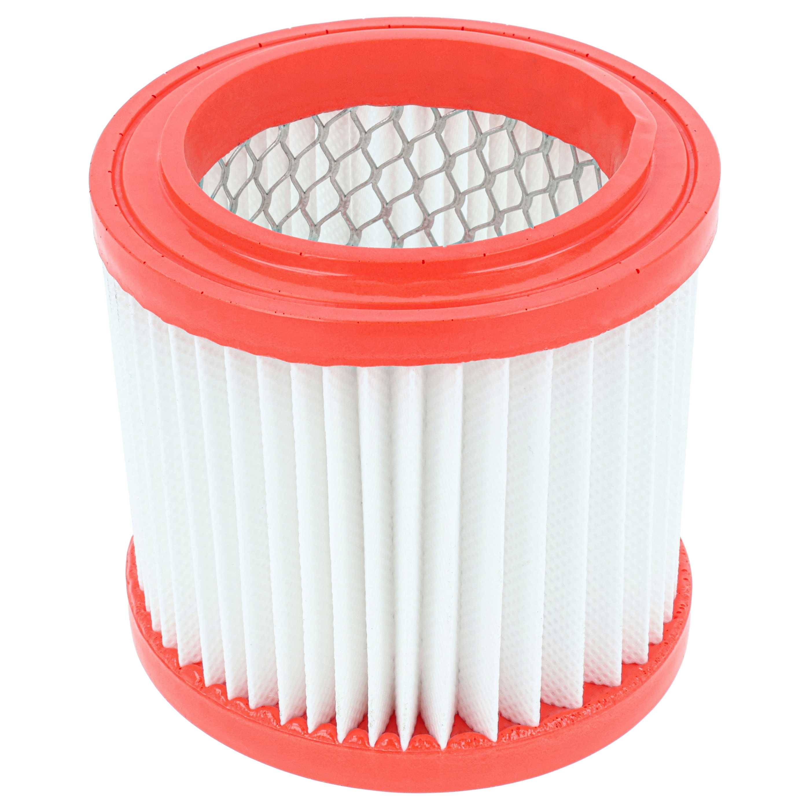 vhbw Staubsaugerfilter Ersatz für Parkside 91099216 für Aschesauger - HEPA Filter Rot Weiß