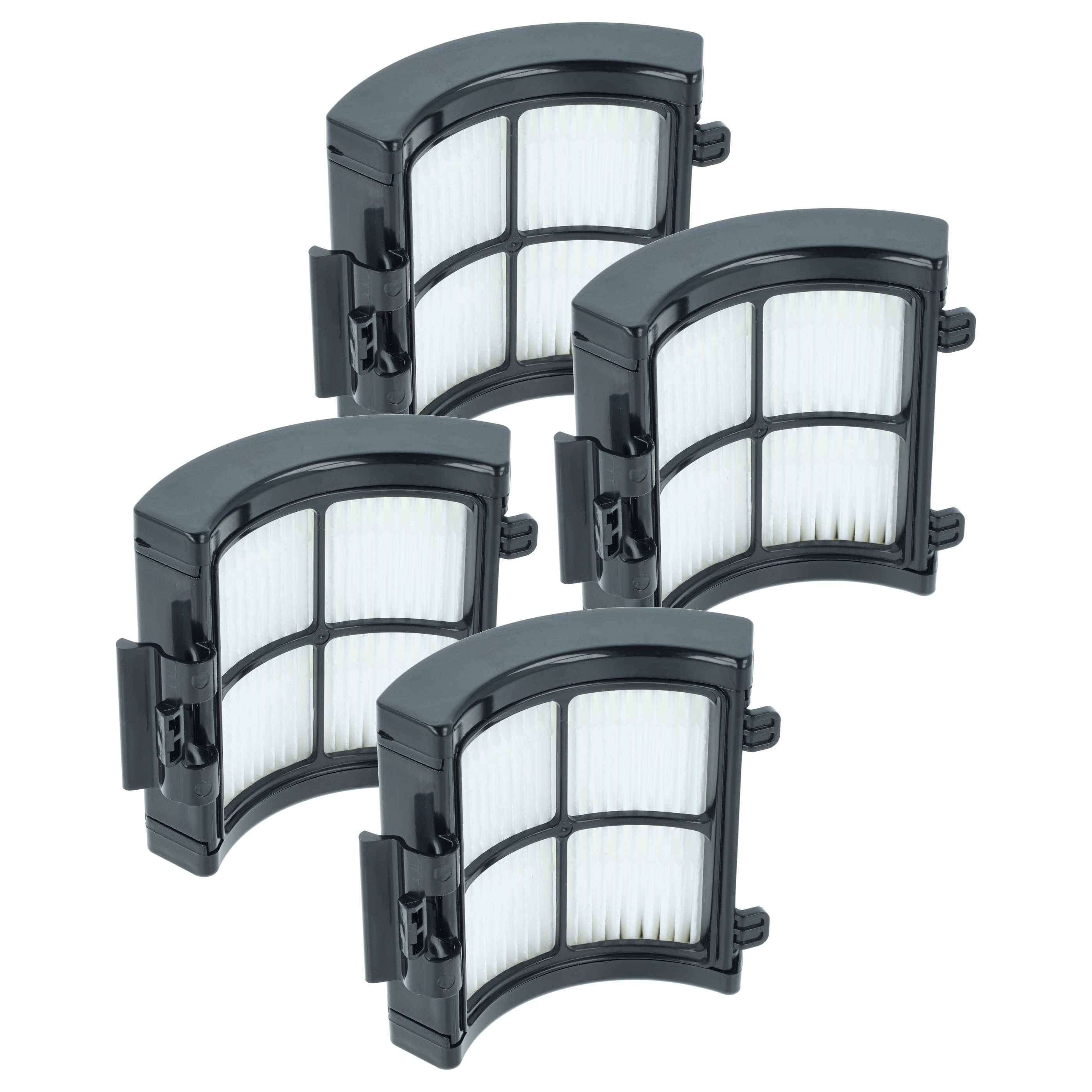 vhbw 4x Staubsaugerfilter kompatibel mit Shark Detect Pro IW3111C, IW3120, IW3120C, IW3511, IW3511AMZ, IW3615