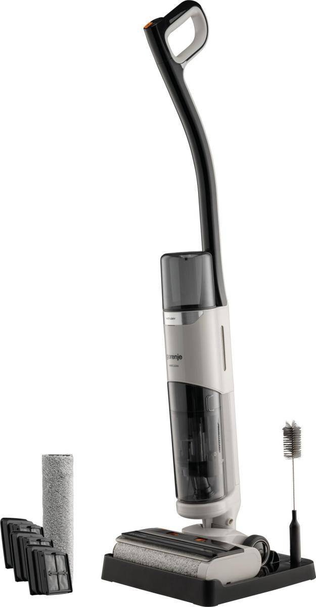 Gorenje Bodenreiniger SFC216100G, Edelstahl, 0,8 l, 0,45 l, Kunststoff, 10 l/s, Trocken&Nass