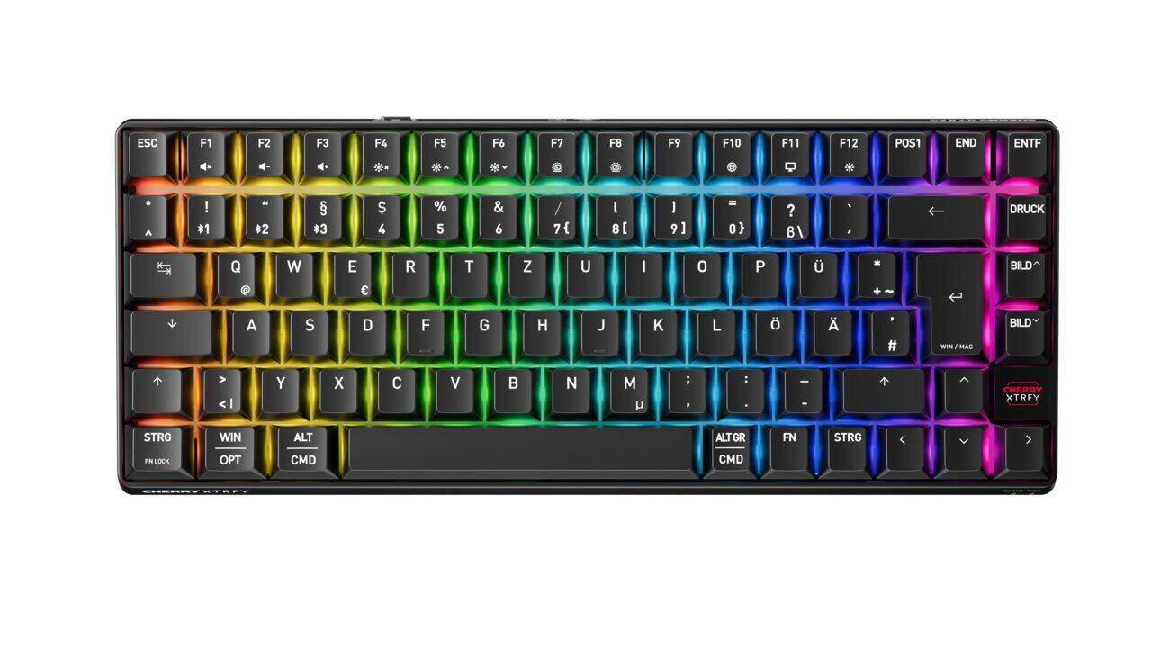 Cherry XTRFY K33 Compact Wireless - Schwarz G8D-24030PAADE-2