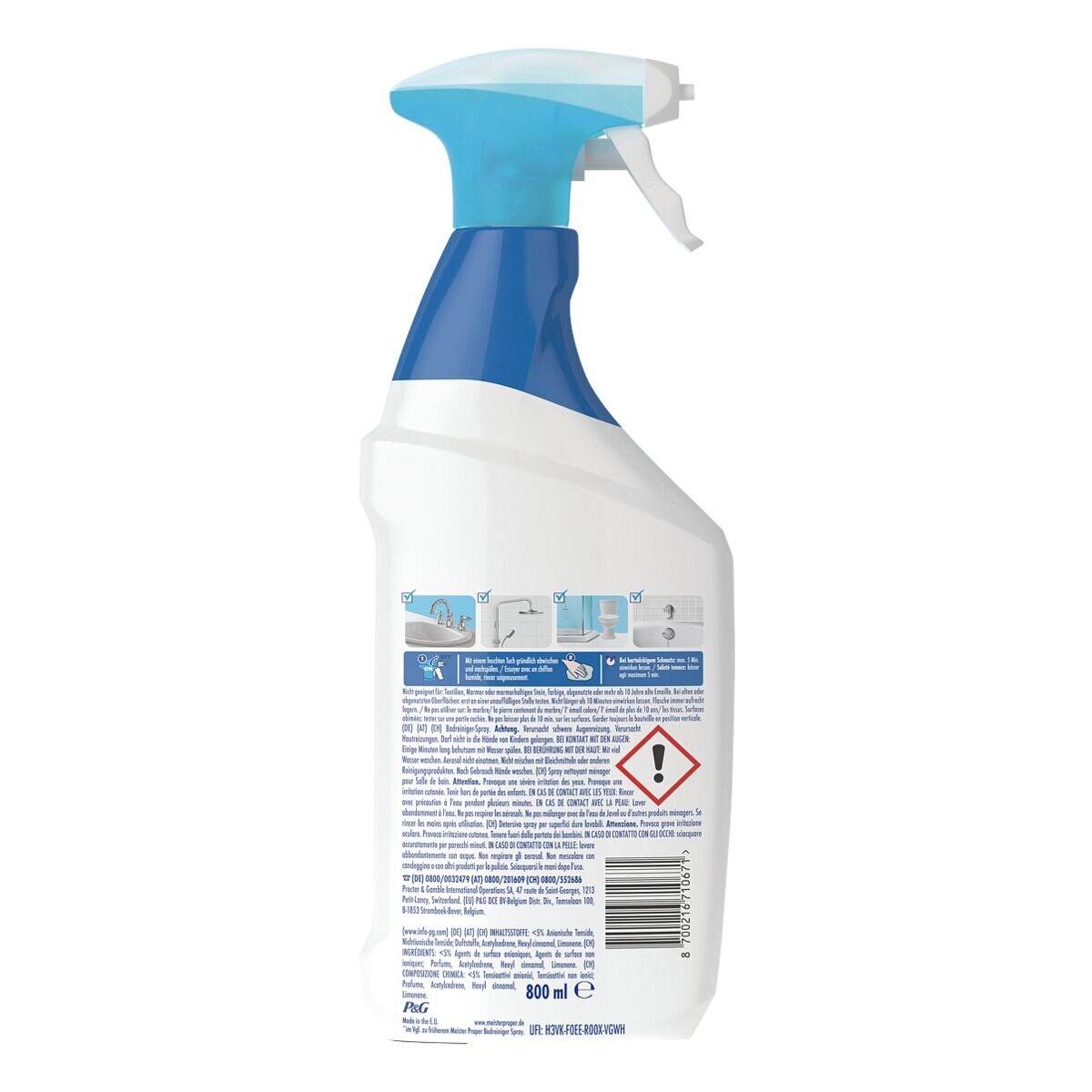 Meister Proper Badreiniger »Febreze Frische« 800 ml