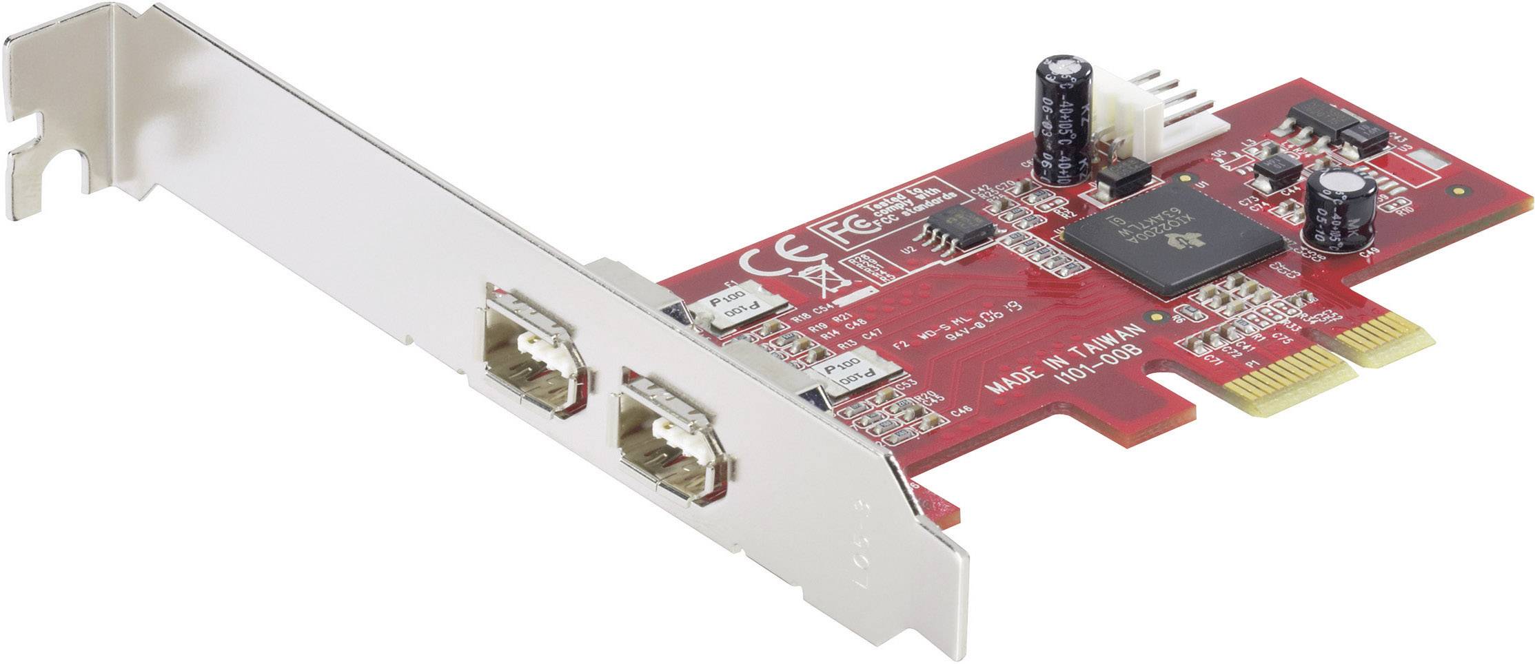 Renkforce  2 Port FireWire 400-Controllerkarte  PCIe