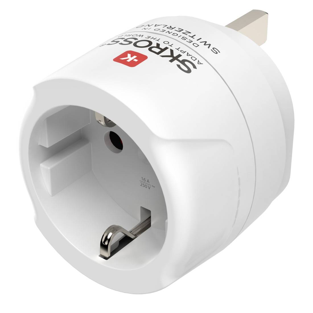hama 00223486 Reiseadapter Typ G, 3-polig, für England, Commonwealth und UK