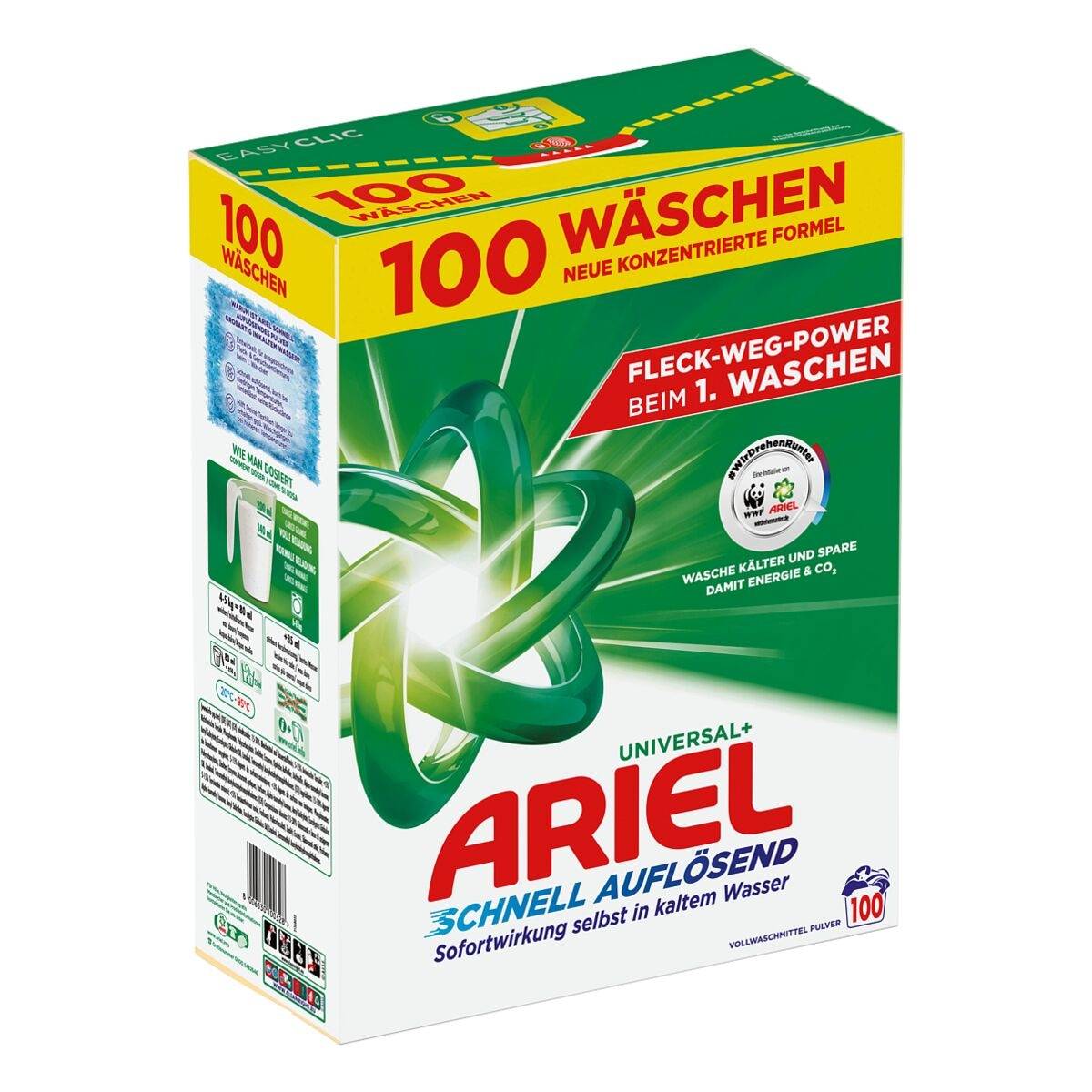 Ariel Pulverwaschmittel »Universal« 5.03 kg - 100 WL