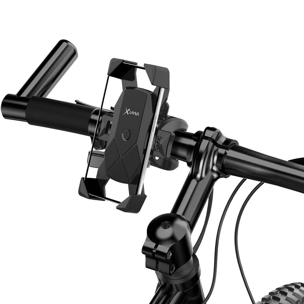 Halterung XLayer Fahrrad-Halterung Schnapp-Funktion für Smartphones schwarz