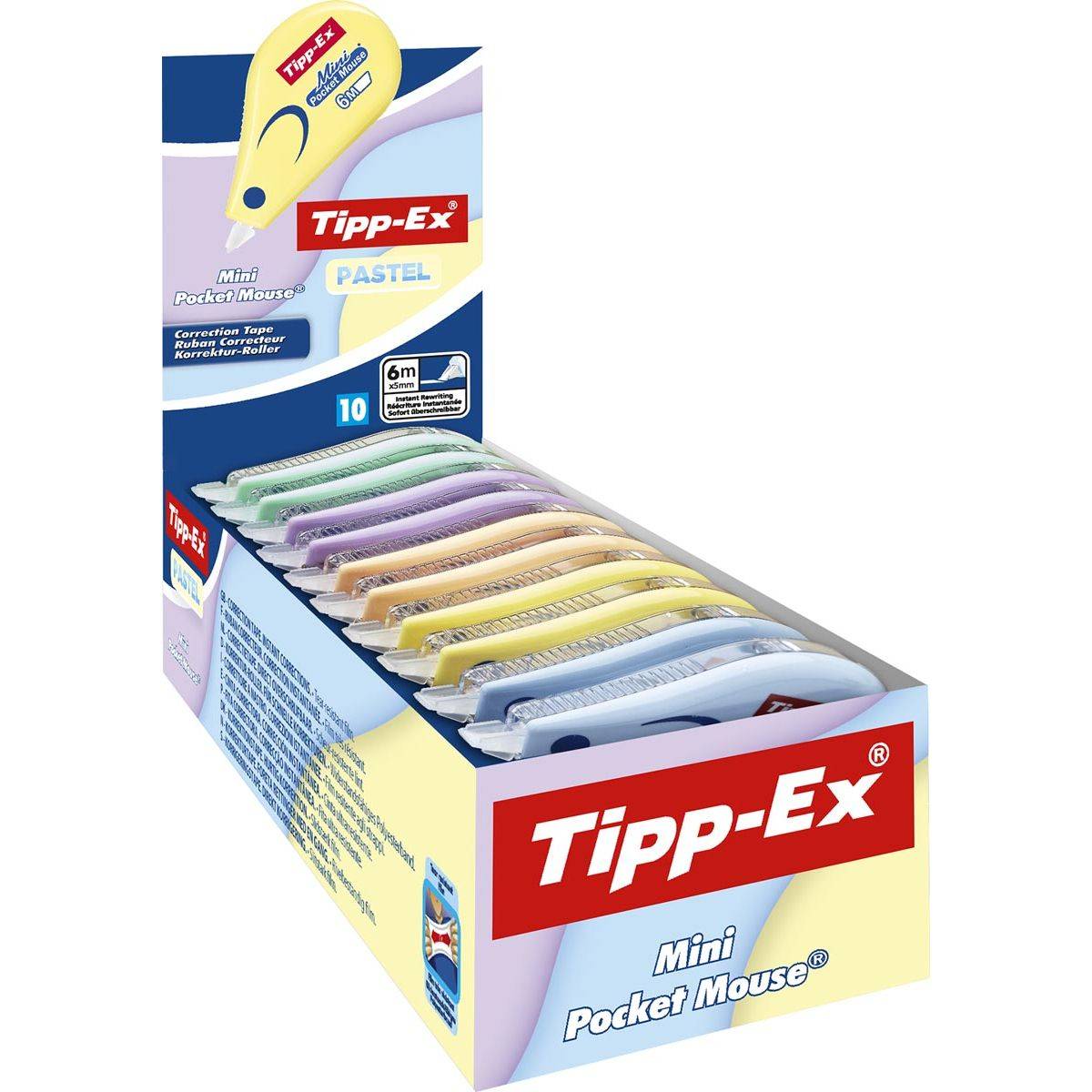 Tipp-Ex - Correctiee mini pocket mouse 5mm ass