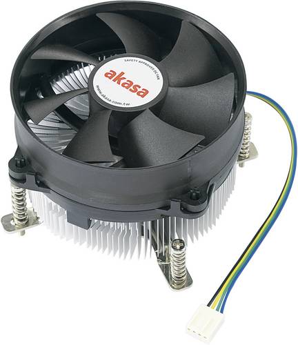 Akasa AK-CCE-7105EP CPU-Kühler mit Lüfter Intel® LGA 775, Intel® LGA 1150, Intel® LGA 1151, Inte