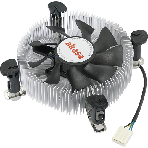 Dissipateur thermique pour processeur avec ventilateur Akasa AK-CCE-7106HP