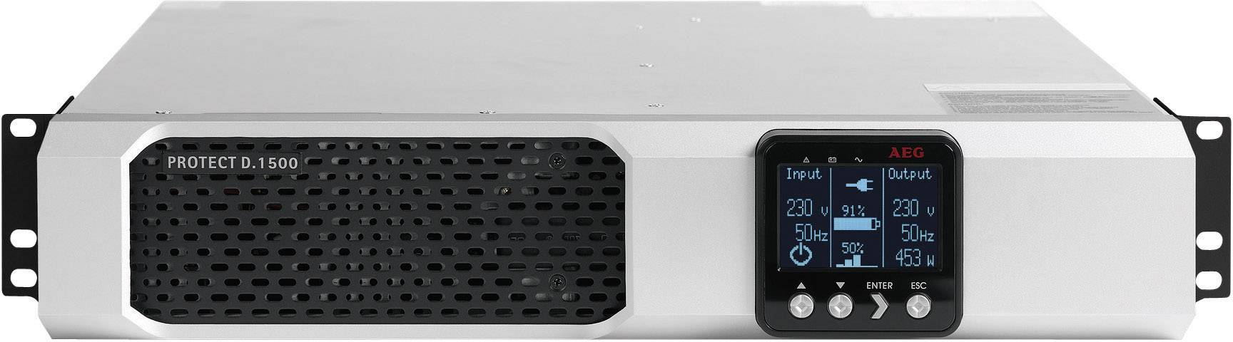 AEG Power Solutions Protect D.1500 19 Zoll USV 1500 VA