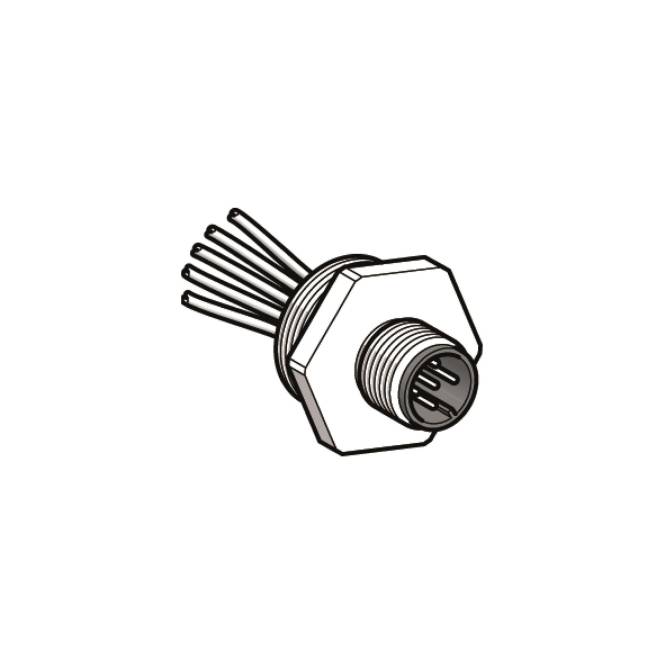 Telemecanique XZCE13M125M Metalladapter Pg13,5 Gewindebohrung f.St.M12 5-Adern
