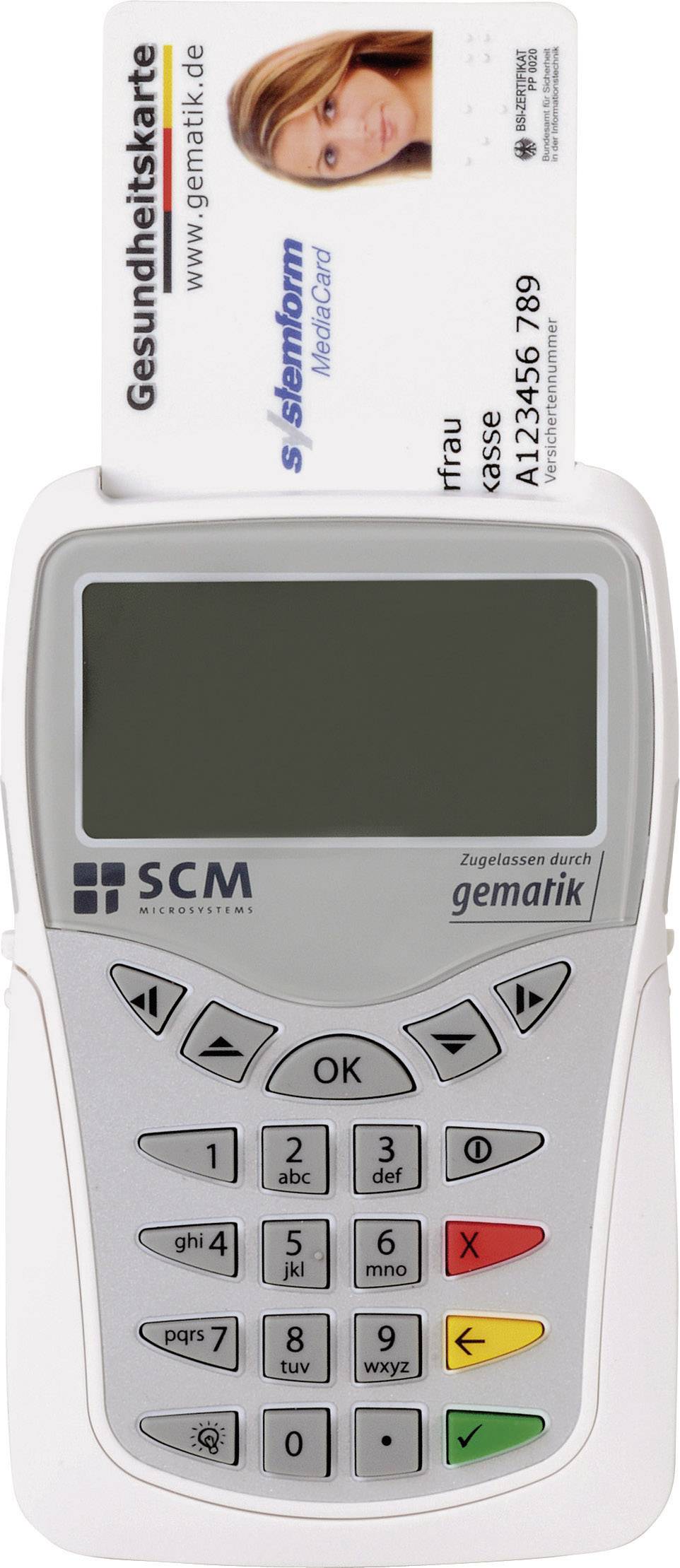 SCM Microsystems eHealth500 BCS-Mobiles-Terminal Gesundheitskartenleser