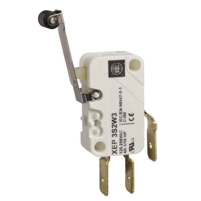 Telemecanique XEP3S1W3B529 Miniatur Positionsschalter Rollenhebel 6,35mm