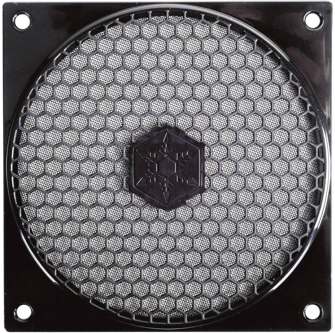 SilverStone FF121 - Lüftergitter mit Filter - black