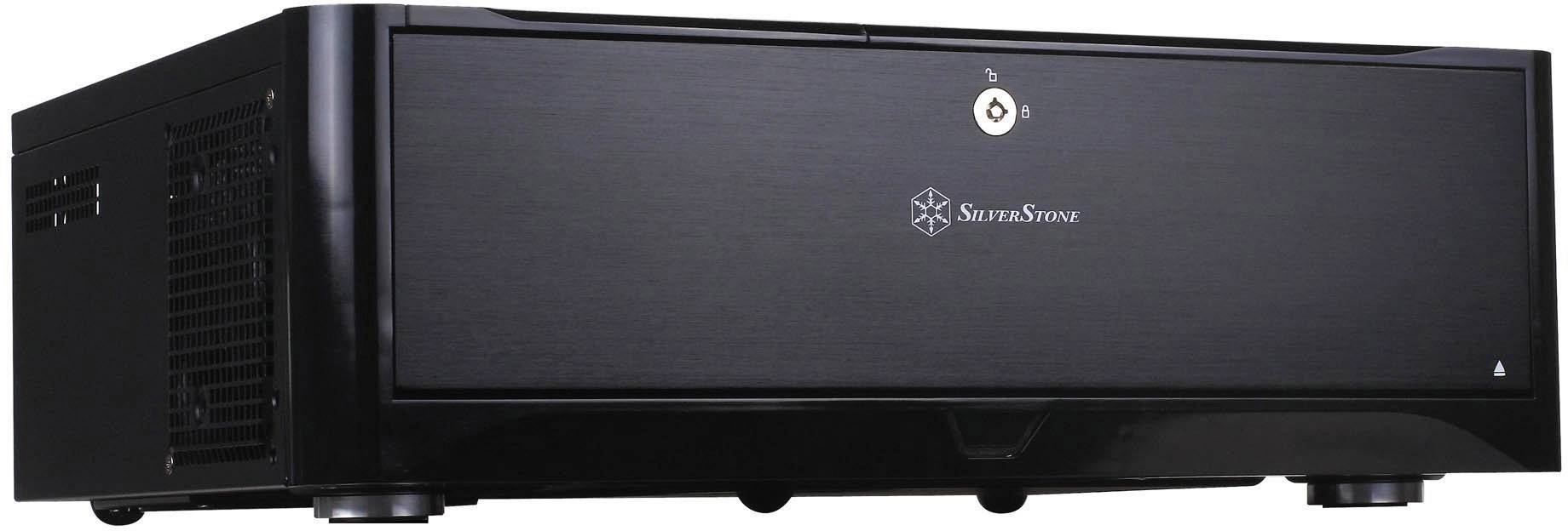 Silverstone SST-GD06B HTPC PC-Gehäuse Schwarz