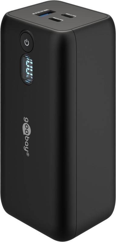 Laptop-Powerbank mit Power Delivery schwarz