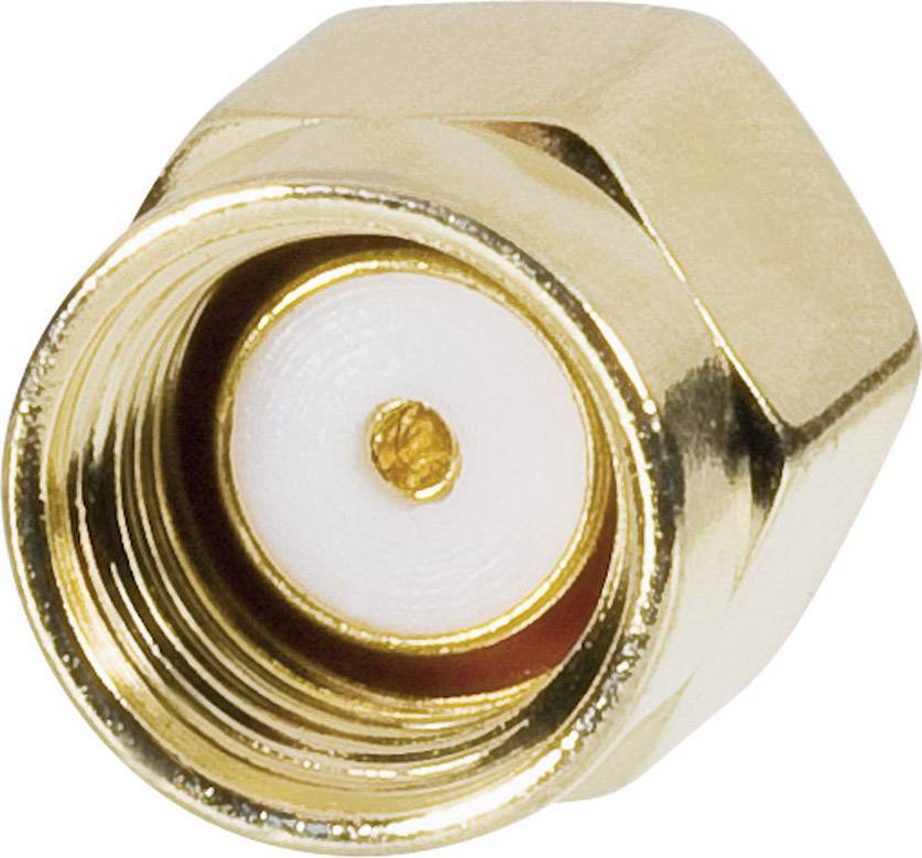 Goobay WLAN-Antennen Verlängerungskabel [1x RP-SMA-Stecker - 1x RP-SMA-Buchse] 1.00 m Schwarz vergoldete Steckkontakte