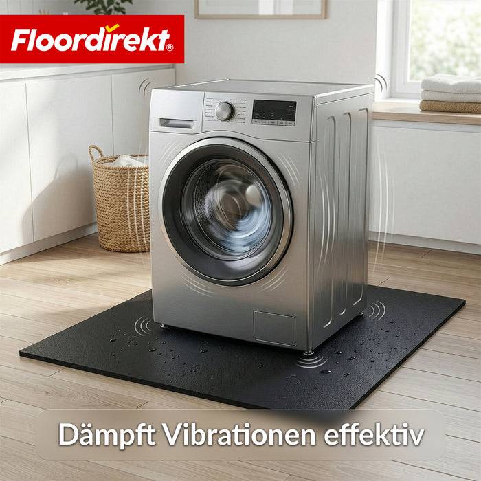FLOORDIREKT Bodenschutzmatte - Unterlage für Fitnessgeräte - 100 x 100 x 1 cm