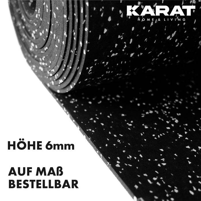 FLOORDIREKT Gymnastikmatte - Bodenschutzmatte für Fitnessgeräte - 100 x 200 cm