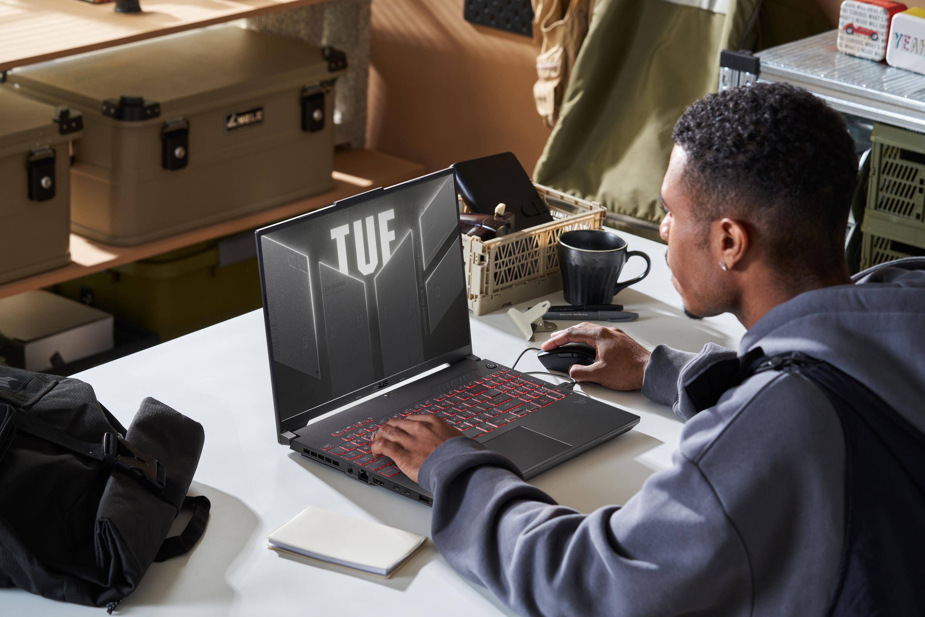 ASUS TUF Gaming A16 FA607NUQ-RL038W, 16" WUXGA, Ryzen 7 170, 16GB, RTX 4050, Win11
