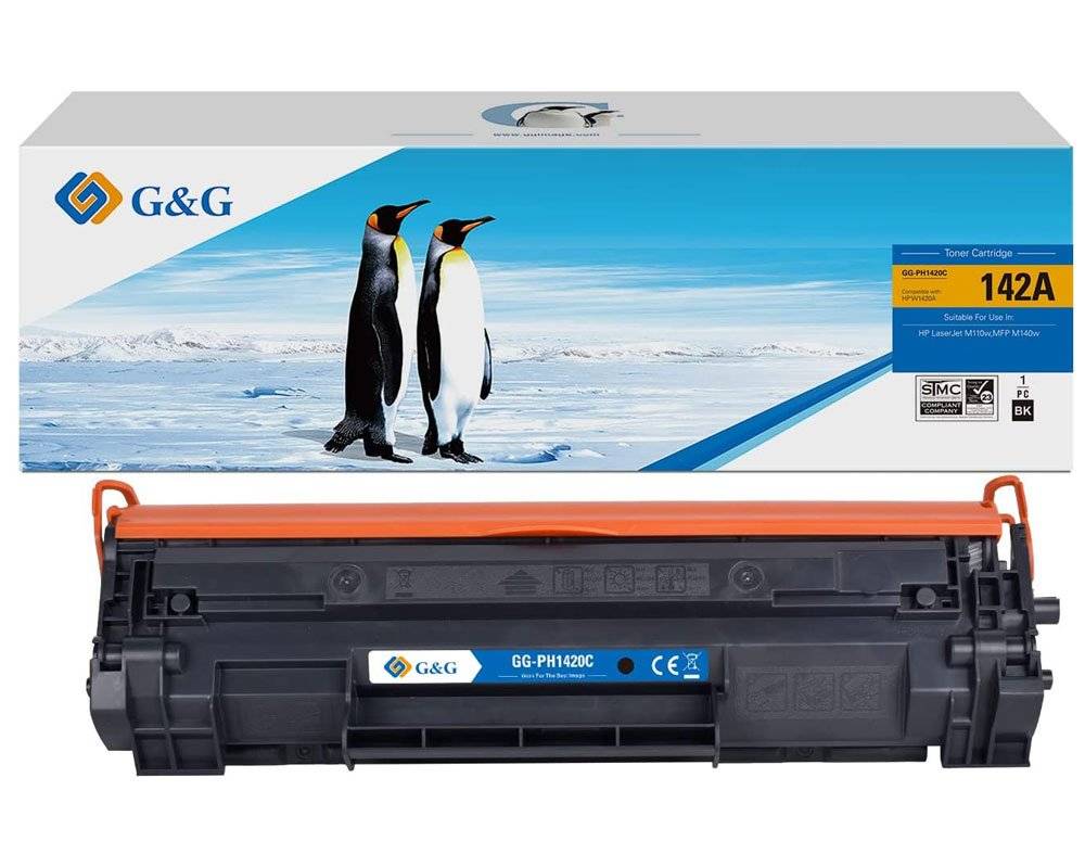G&G Toner kompatibel mit HP 142A/ W1420 Multimedia-Technik HP