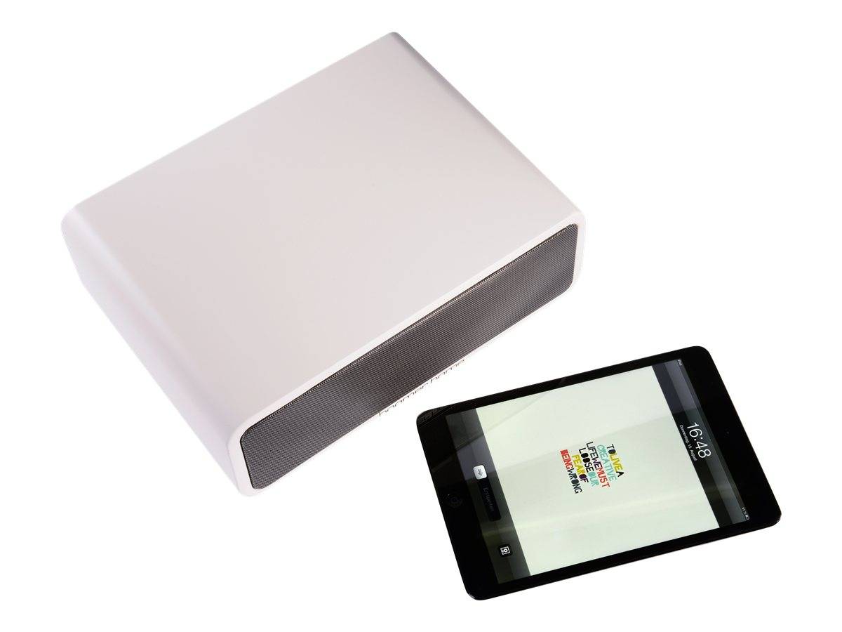 Aktivbox ultron boomer home weiß Bluetooth