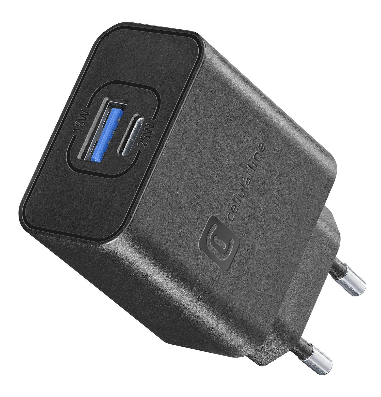 Dual Super Fast Charger 25W - Samsung Netzladegerät mit 2 USB- und USB-C-Anschlü