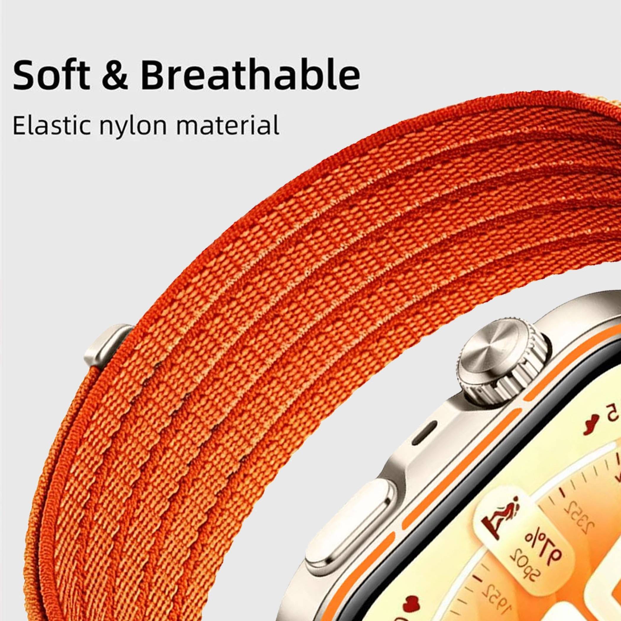 Smartwatch Armband Nylon für Huawei Watch Fit 5 4 / 5 4 Pro / 3 Klettverschluss