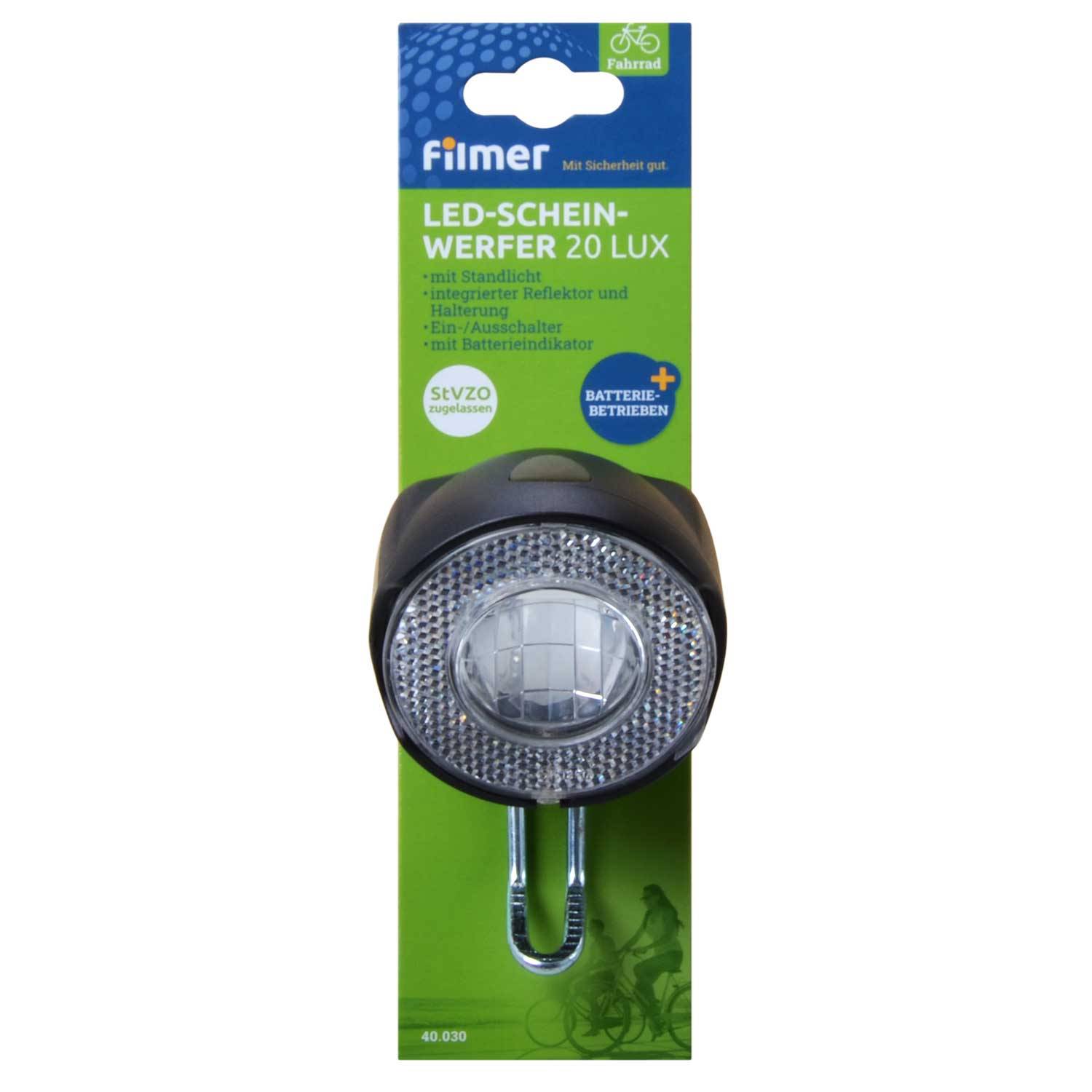 Fahrrad LED Frontlicht Batterie