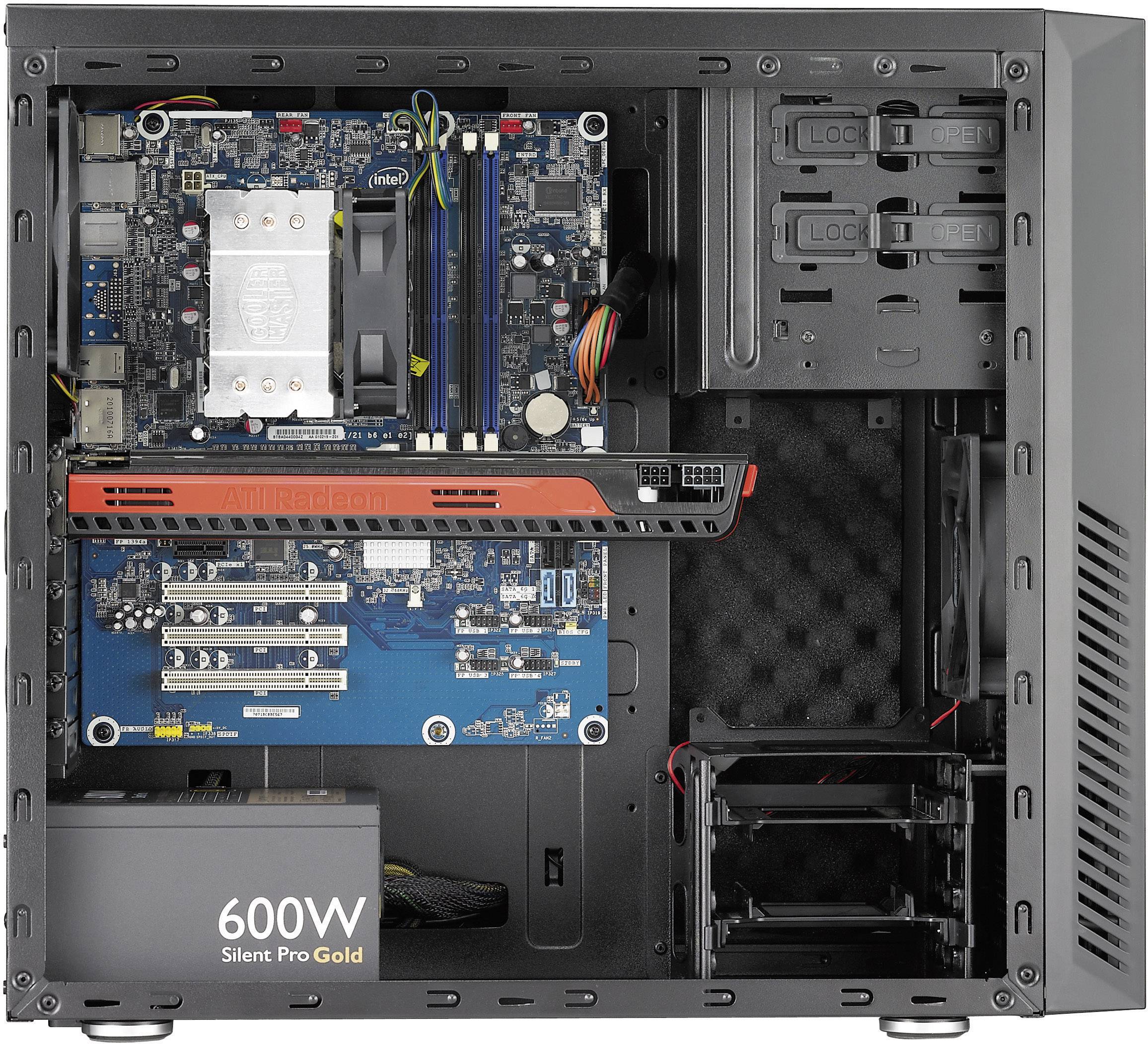 Cooler Master RC-550-KKN1 Midi-Tower PC-Gehäuse Schwarz