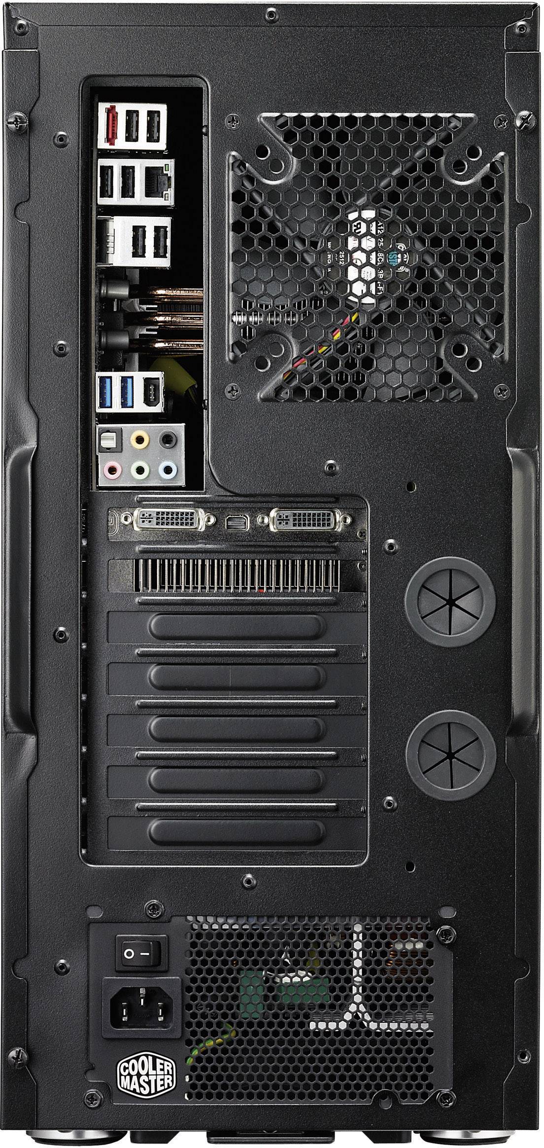 Cooler Master RC-550-KKN1 Midi-Tower PC-Gehäuse Schwarz