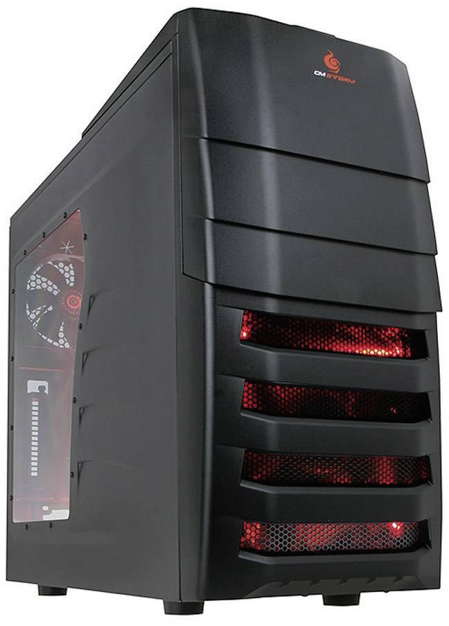 Cooler Master SGC-1000-KWN1 Midi-Tower Gaming-Gehäuse Schwarz