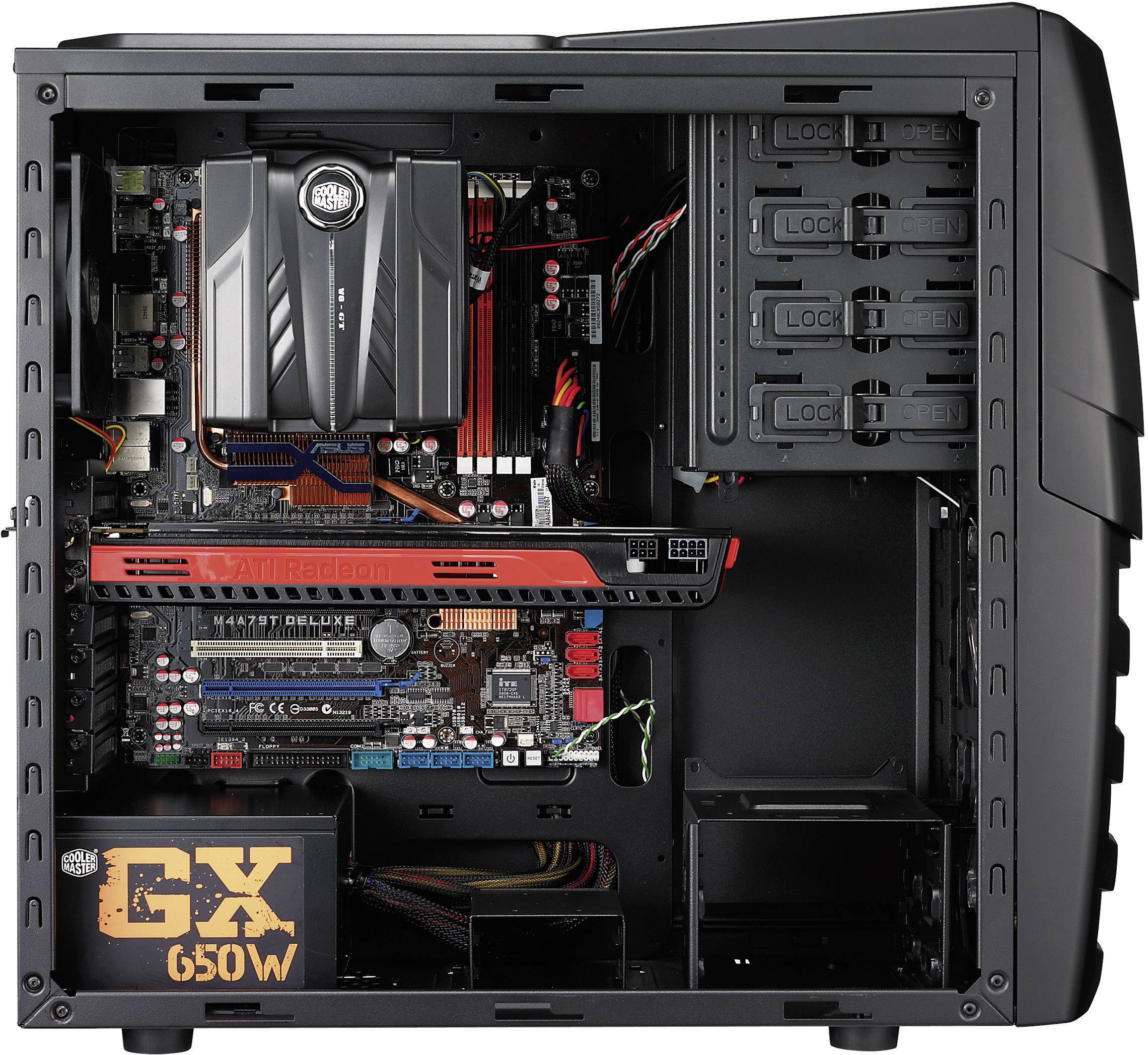 Cooler Master SGC-1000-KWN1 Midi-Tower Gaming-Gehäuse Schwarz