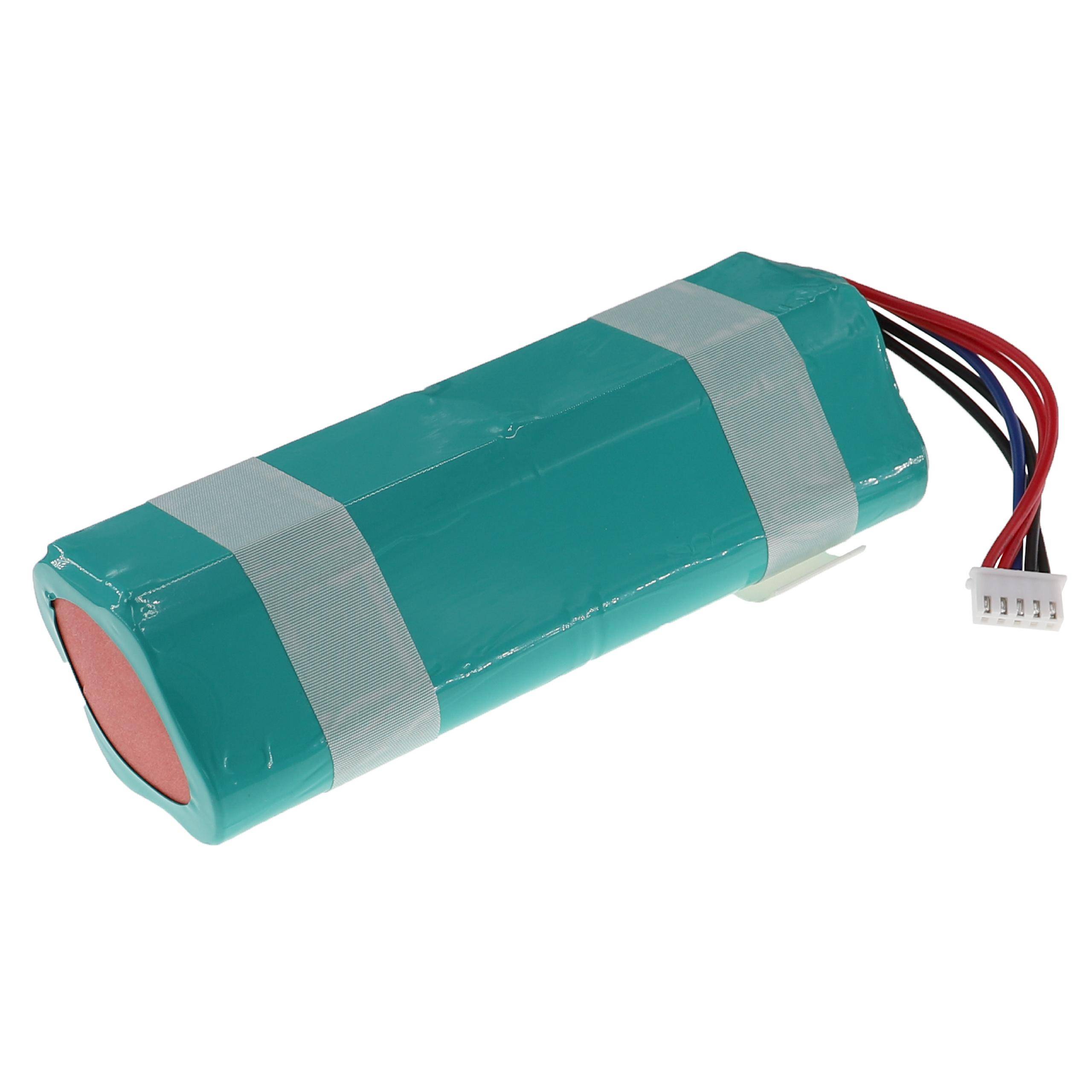 vhbw Akku kompatibel mit Ecovacs T20 OMNI, T20e OMNI, T30S COMBO Saugroboter türkis (5200 mAh, 14,4 V, Li-Ion)