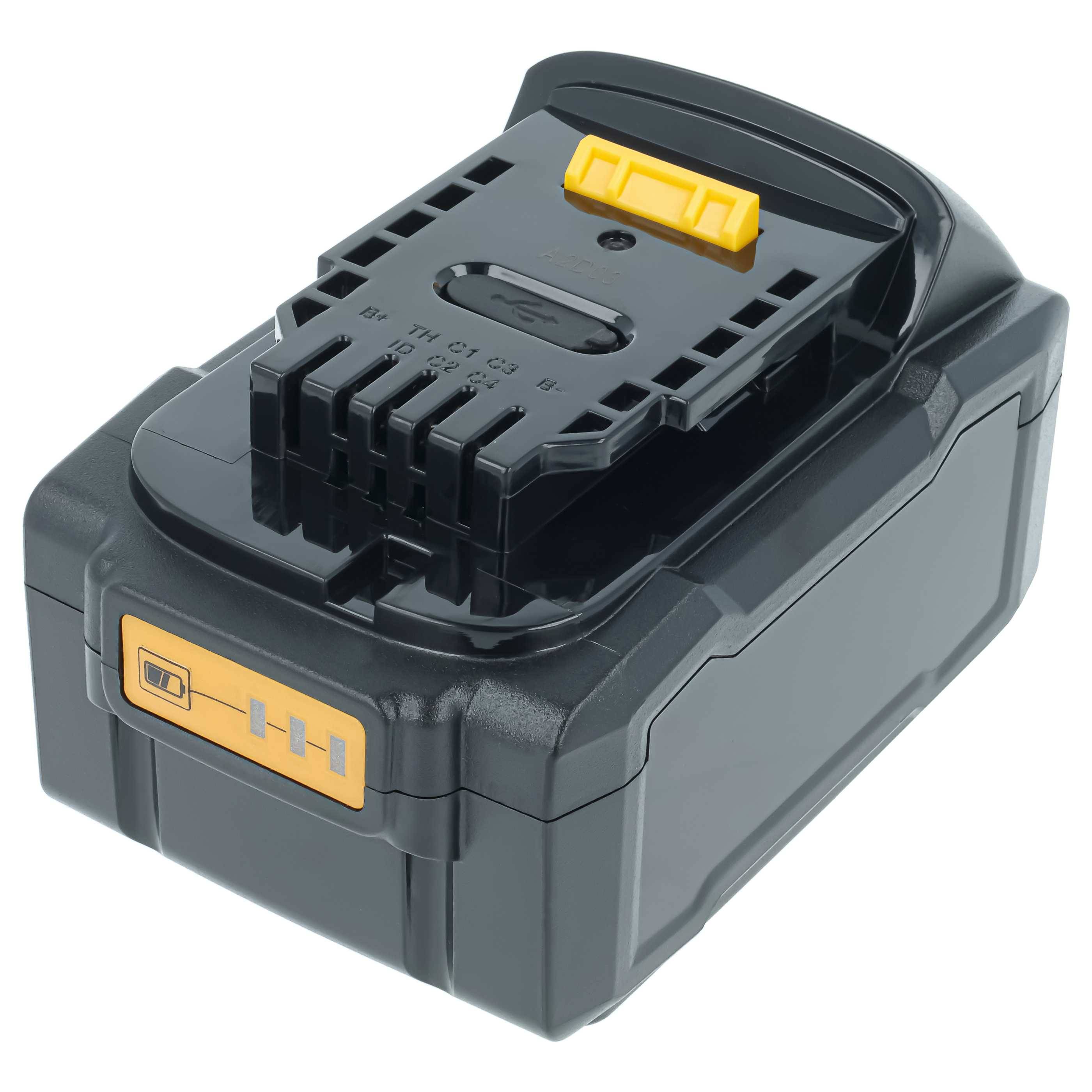 vhbw Akku kompatibel mit Dewalt DCC018N-XJ, DCD708, CL3.C18S, DCC018N, D25303DH, DCD708D2T, D25303DH-XJ Werkzeug (5000
