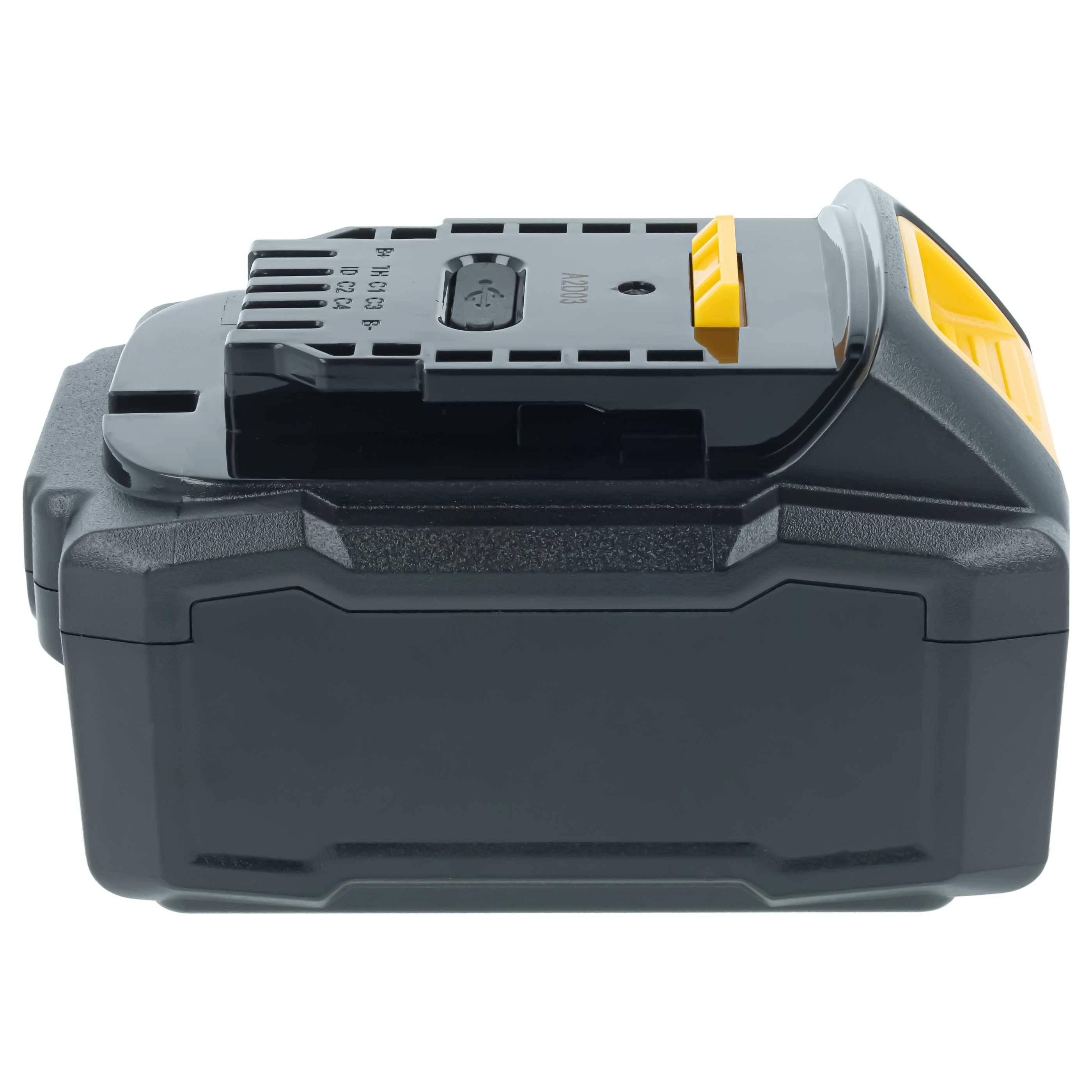 vhbw Akku kompatibel mit Dewalt DCC018N-XJ, DCD708, CL3.C18S, DCC018N, D25303DH, DCD708D2T, D25303DH-XJ Werkzeug (5000