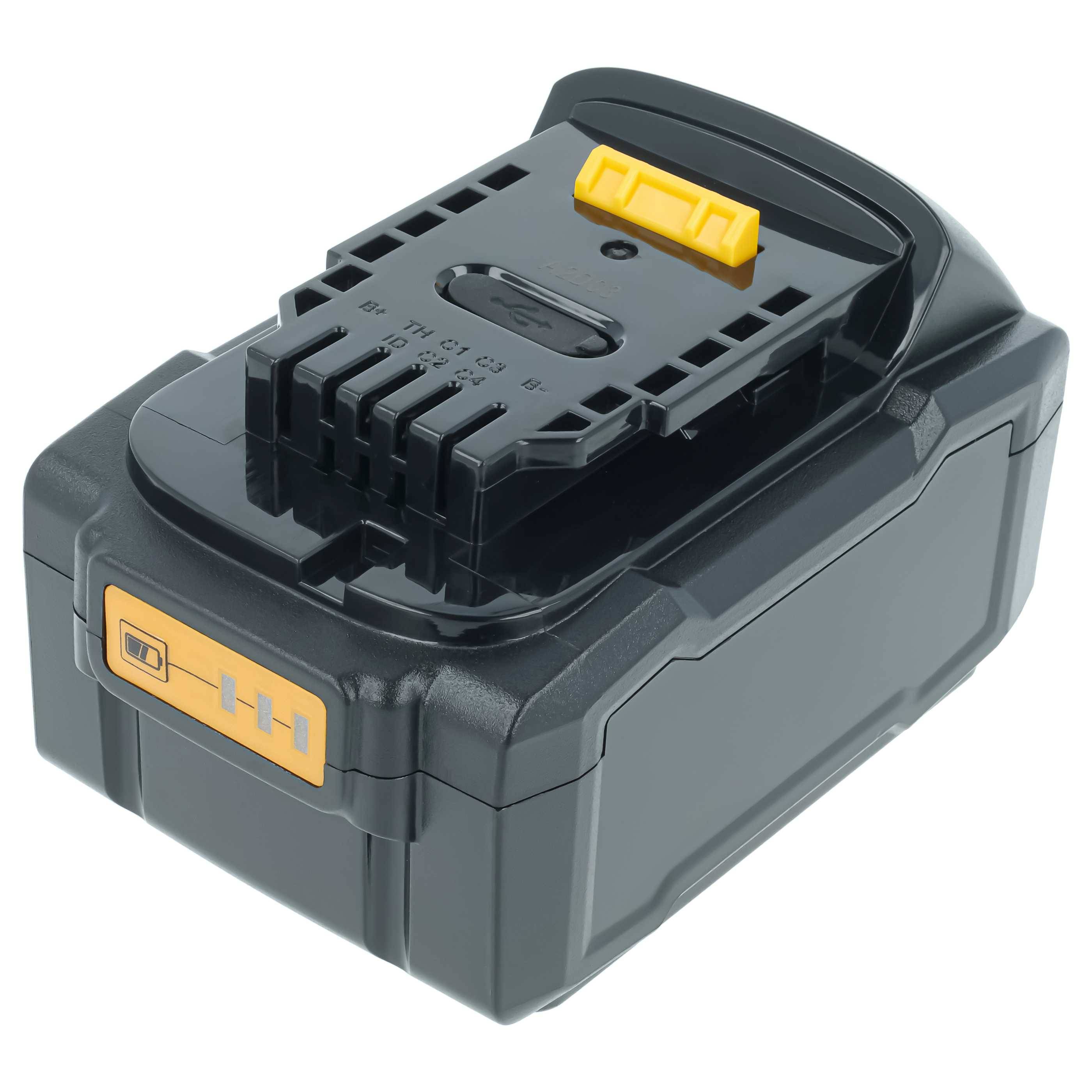 vhbw Akku kompatibel mit Dewalt DCF889L2, DCF889HM2, DCF889HL2, DCF889, DCF887P2 Werkzeug (4000 mAh, Li-Ion, 18 V), 1x