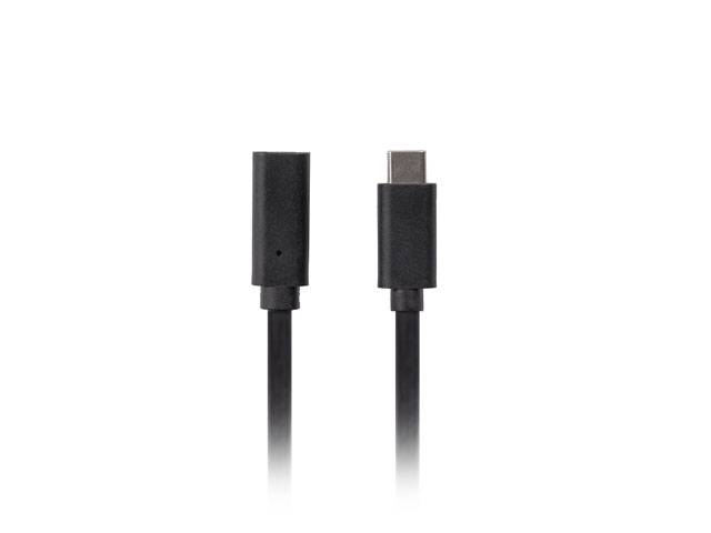 LANBERG USB-C Verlängerungskabel M/F 3.1 1,5m schwarz Multimedia-Technik USB-Kabel Kabel - USB &