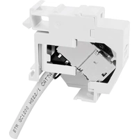 Metz Connect 130B127003-E Netzwerkdose Hutschiene CAT 6a Lichtgrau (RAL 7035) Metz Connect 130B127003-E Netzwerkdose Hutschiene CAT 6a Lichtgrau (RAL 7035)