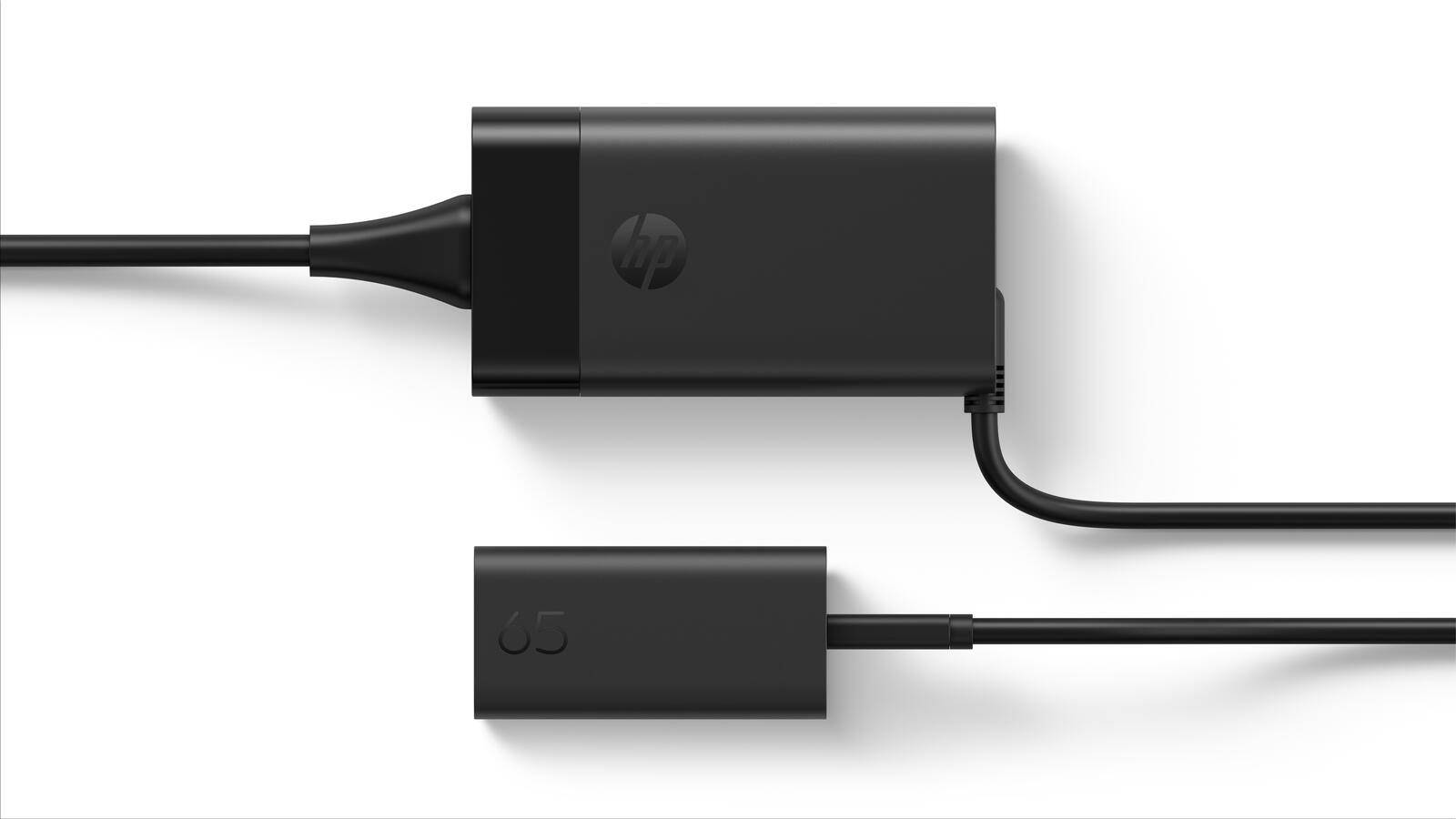 HP GaN Wall Charger - USB-C Netzteil - Wechselstrom115/230 V - 65 watt - Europa
