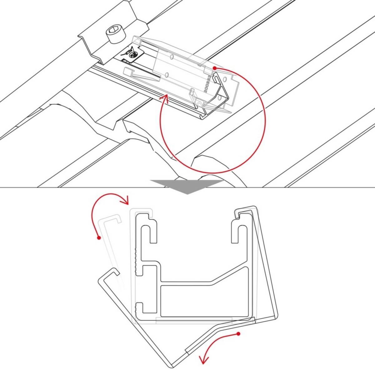 K2 SYSTEMS - BlackCover SingleRail 36 2003523