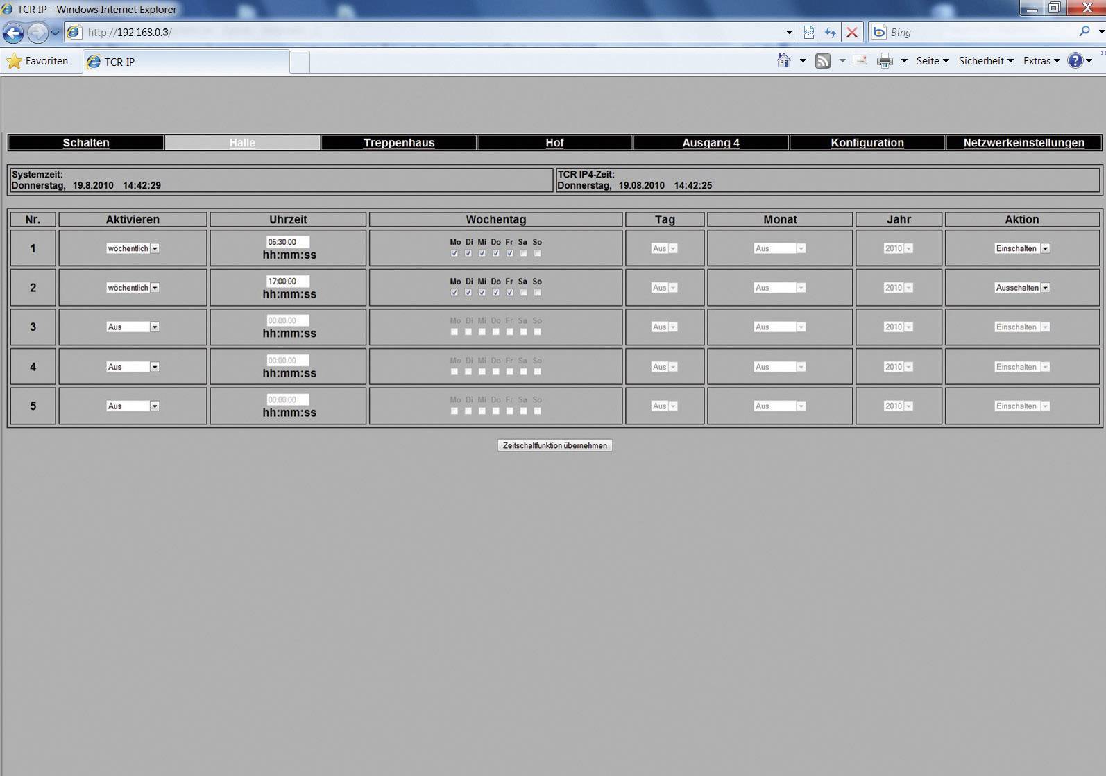Rutenbeck TC IP 4 Funkschaltsystem
