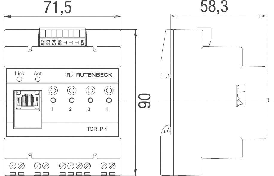 Rutenbeck TC IP 4 Funkschaltsystem