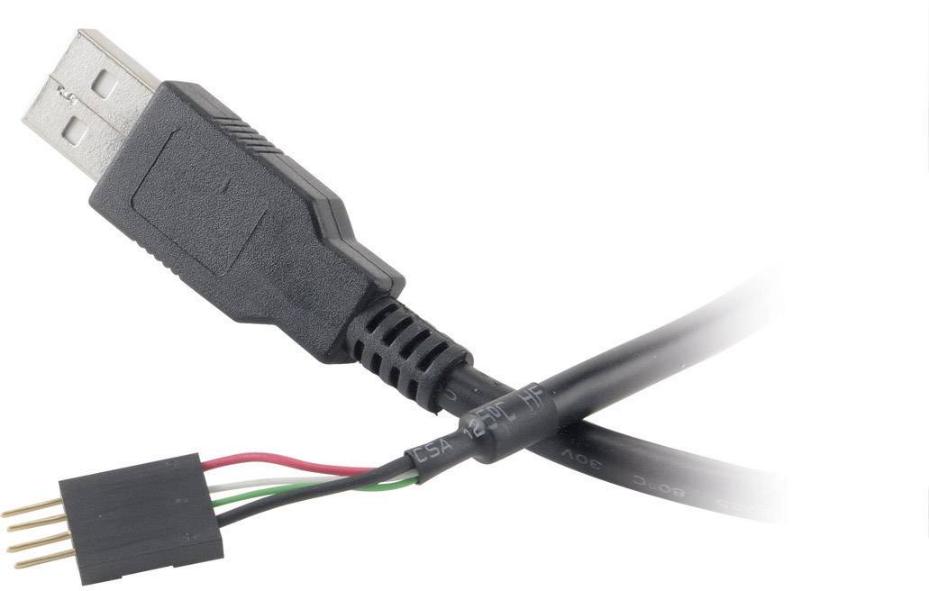 Akasa USB-Kabel USB 2.0 Pfostenstecker 4pol., USB-A Stecker 0.40 m Schwarz vergoldete Steckkontakte, UL-zertifiziert EXUSBIE-40