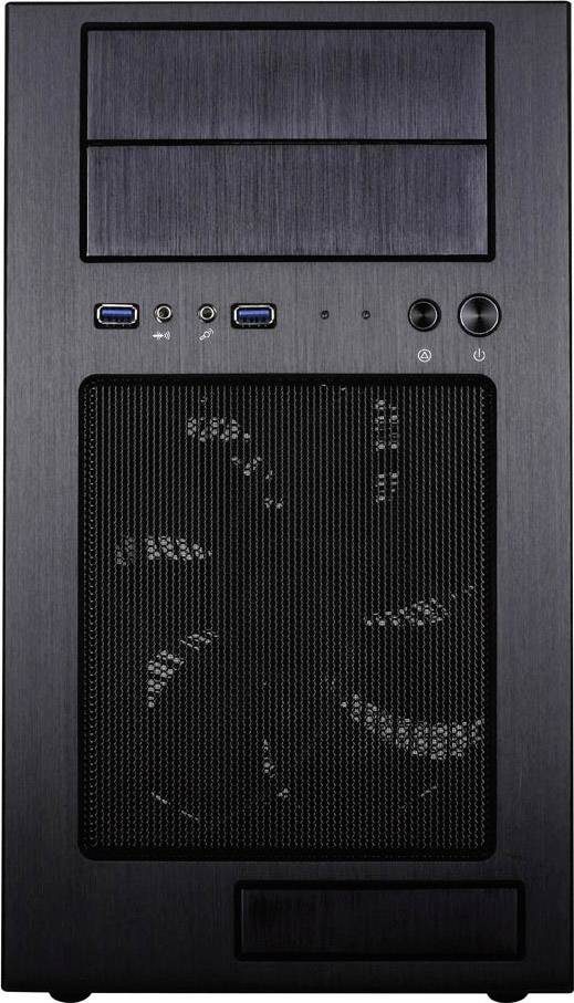 Silverstone TJ08B-E Midi-Tower PC-Gehäuse Schwarz