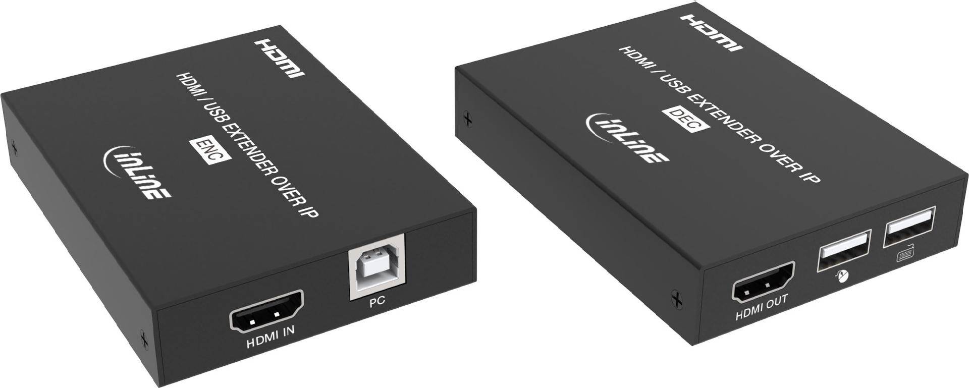 KVM Extender over IP - HDMI Full-HD - 150m - Set