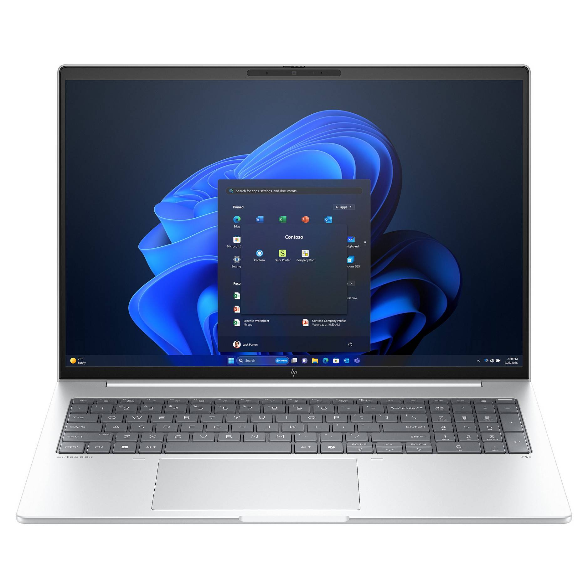 HP EliteBook 8 G1a 16 WUXGA IPS Ryzen 7 250 64GB/1TB 5G Win11 Pro CT9Q7ES Notebooks & Zubehör