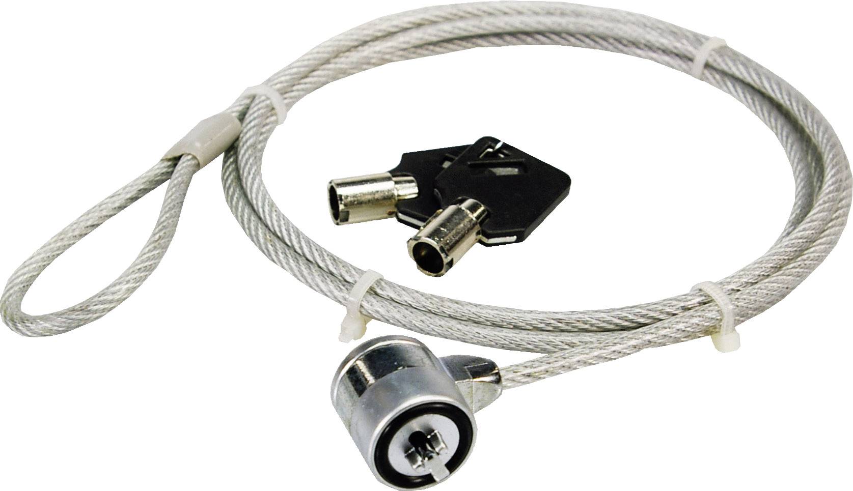 Renkforce Laptop Schloss Schlüsselschloss inkl. 2 Schlüssel 1500mm RF-4777544