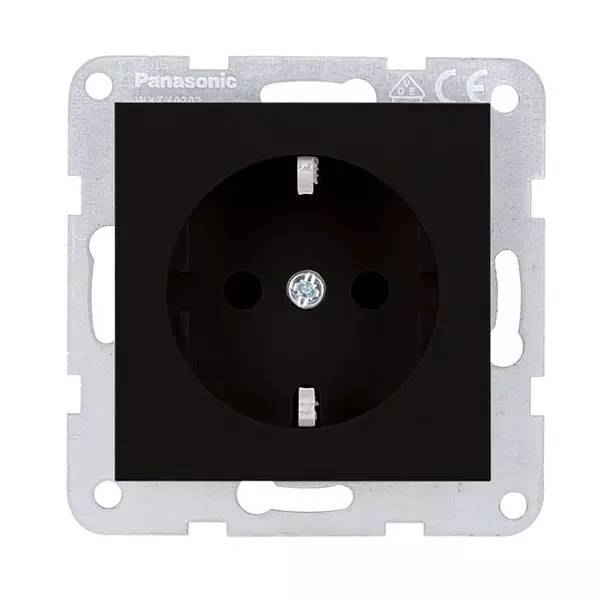 HHG - Steckdose mit erh. WDTT03129EBE-EU1 Plus 55 matt schwarz