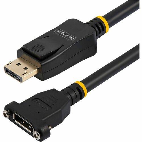 StarTech.com 3 ft. (0.9 m) Displayport Male to Female Cable - Mounting - Latched