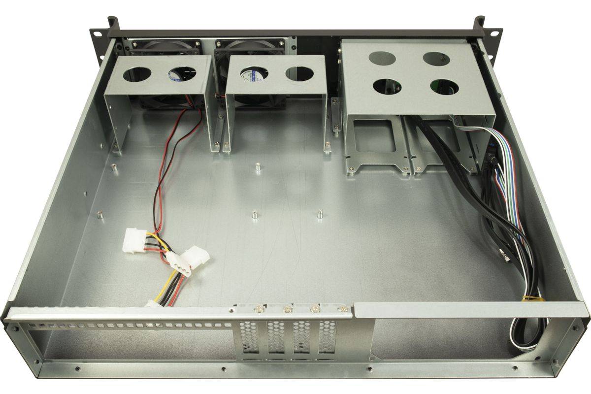 Inter-Tech IPC 2U-K240L - Rack-Montage - 2U - micro ATX - keine Spannungsversorgung (ATX)